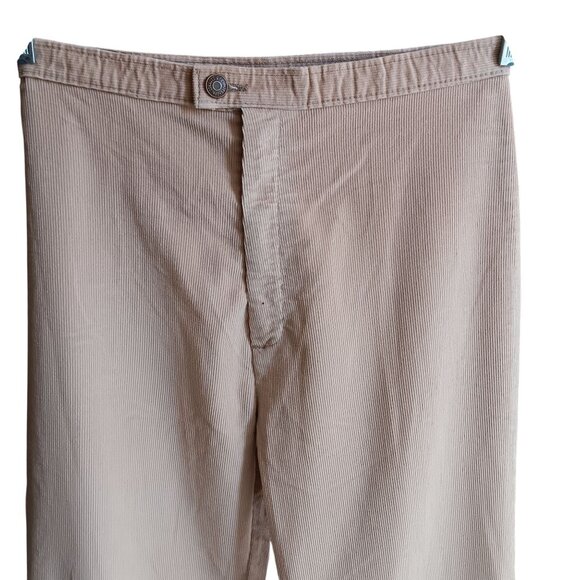 Sz 7 25x31 1970's Levis Vintage Corduroy Bellbottom Flare Jeans/Pants Beige - Picture 5 of 10